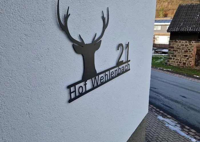Landhaus Hof Wehlenbach 公寓 哈伦贝格